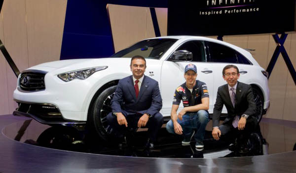 Infiniti показал FX50 от Себастьяна Феттеля