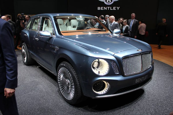 В Bentley готовы изменить дизайн EXP 9 F