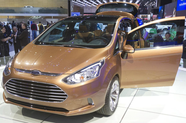 В Женеве официально презентовали Ford B-MAX 