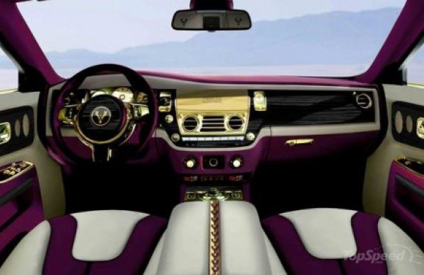 Rolls-Royce Ghost Paris Purple от Fenice Milano