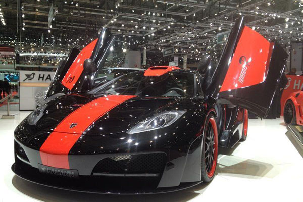 McLaren MP4-12C memoR в тюнинге Hamann