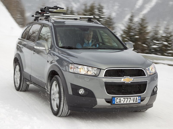 Chevrolet объявил российские цены на Captiva 2012