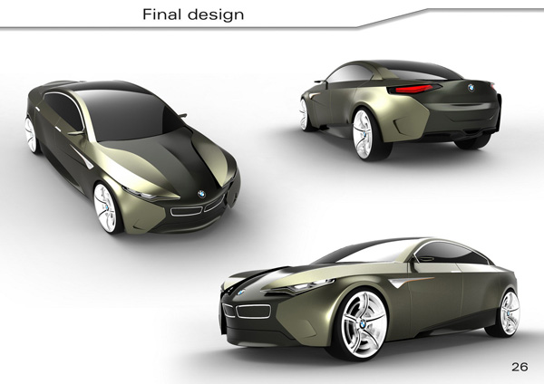 Испанский дизайнер создал концепт BMW i-FD