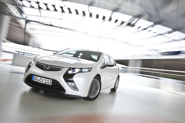 Opel Ampera примет участие в ралли Monte-Карло