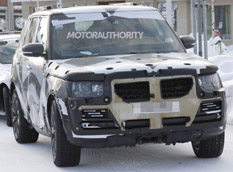 Новый Land Rover Range Rover замечен на тестах