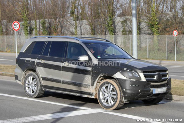 Mercedes GL-Class покажут в Нью-Йорке