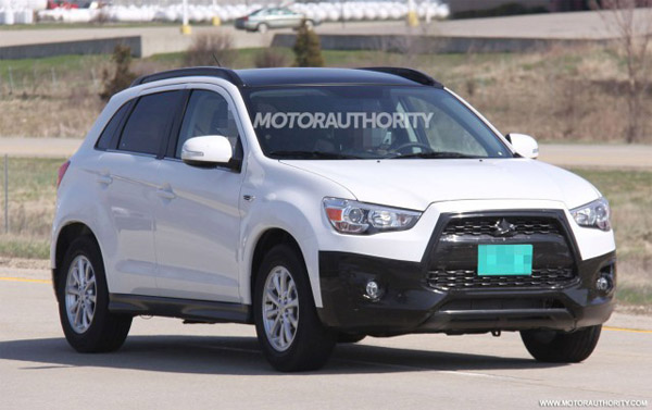 Mitsubishi Outlander Sport пойман на испытаниях