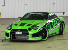 Nissan GTR HULK от Severn Valley Motorsport