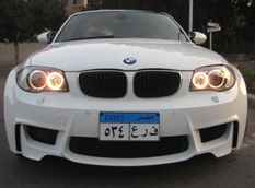 В Египте построили 8-цилиндровый BMW 1-series