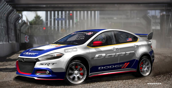 Тревис Пастрана пересядет на Dodge Dart 2013