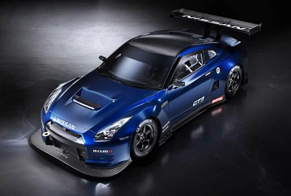 Nissan GT-R GT3 засняли на треке