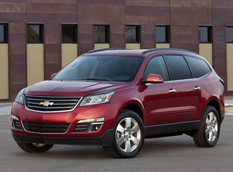 Chevrolet анонсировал рестайлинговый Traverse 2013