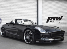 Mansory Mercedes SLS AMG Roadster с дисками HRE