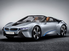 Родстер BMW i8 Spyder покажут в Пекине