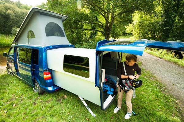 VW Transporter Doubleback от Overlander Motorhomes  