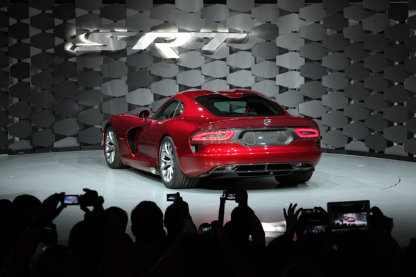 2013 SRT Viper представлен в Нью-Йорке