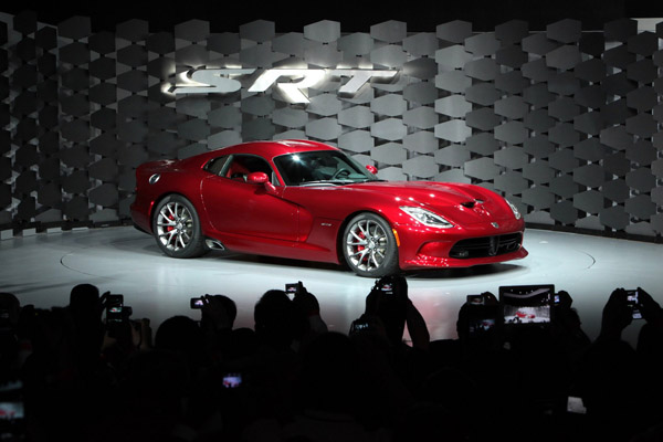 2013 SRT Viper представлен в Нью-Йорке