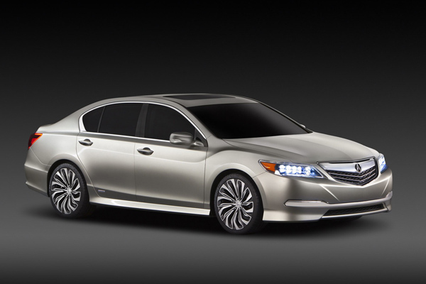 Acura показала спортивный гибрид RLX 2013