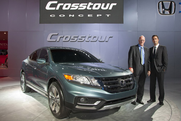 Концепт Honda Crosstour показали в Нью-Йорке