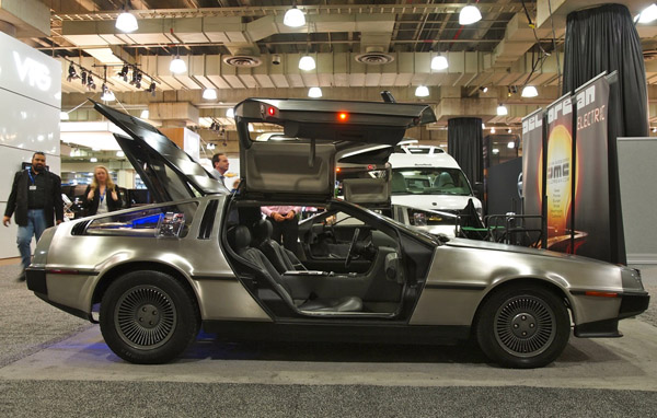 Электромобиль Delorean представлен в Нью-Йорке