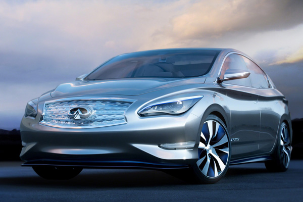 Infiniti LE Concept - люксовый электрокар для семьи