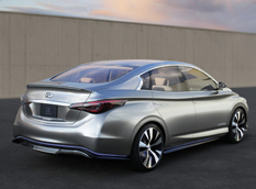 Infiniti LE Concept - люксовый электрокар для семьи