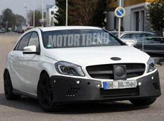 Появились новые фотографии Mercedes A25 AMG
