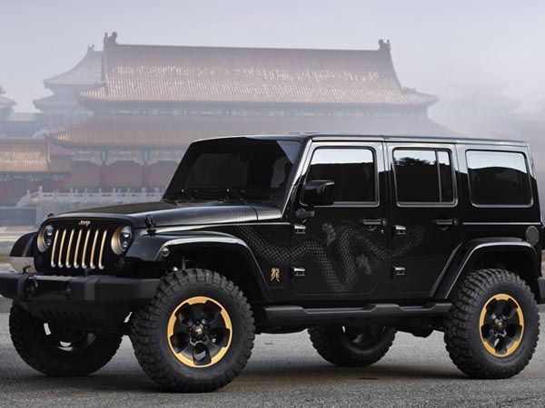 Jeep представил Wrangler Dragon Concept