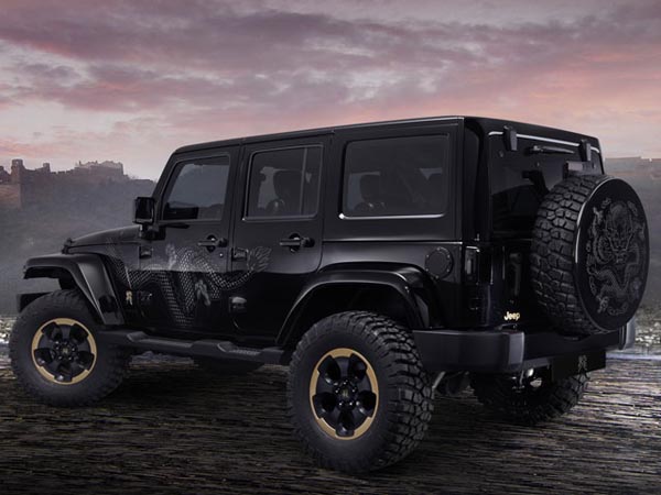 Jeep представил Wrangler Dragon Concept