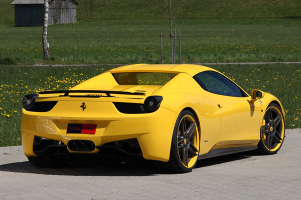 Ferrari 458 Italia Spider в тюнинге Novitec Rosso