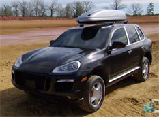 Вооруженный Porsche Cayenne для клиента с Востока