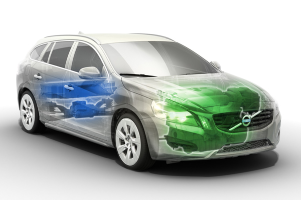 В Европе начались продажи Volvo V60 Plug-in Hybrid 