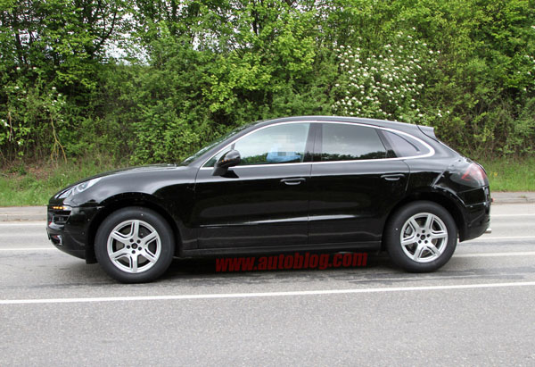 Шпионские фотографии нового Porsche Macan