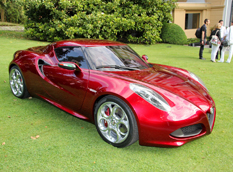 Alfa Romeo 4C - лучший концепт Concorso d'Elegance