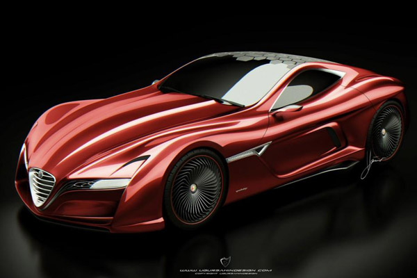 Alfa Romeo 12C GTS Concept от Ugur Sahin