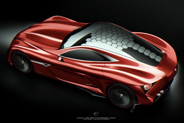 Alfa Romeo 12C GTS Concept от Ugur Sahin