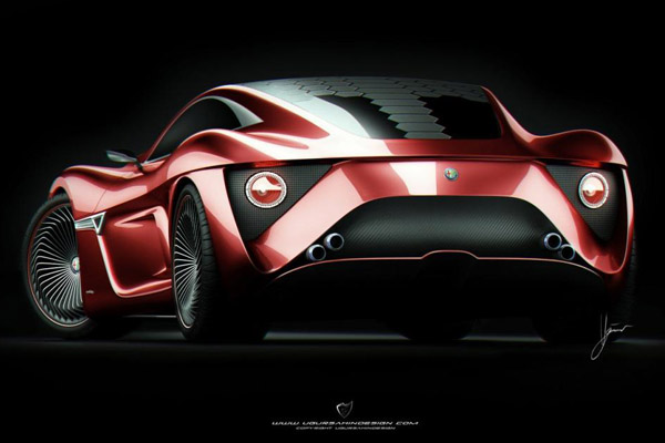 Alfa Romeo 12C GTS Concept от Ugur Sahin