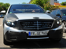 Новые шпионские фото Mercedes-Benz S-Class 2014