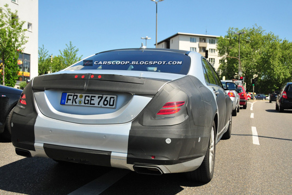 Новые шпионские фото Mercedes-Benz S-Class 2014