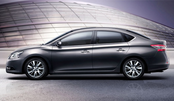 Шпионские фотографии Nissan Sentra 2013