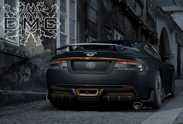 DMC показал тизеры Aston Martin DB-X Concept