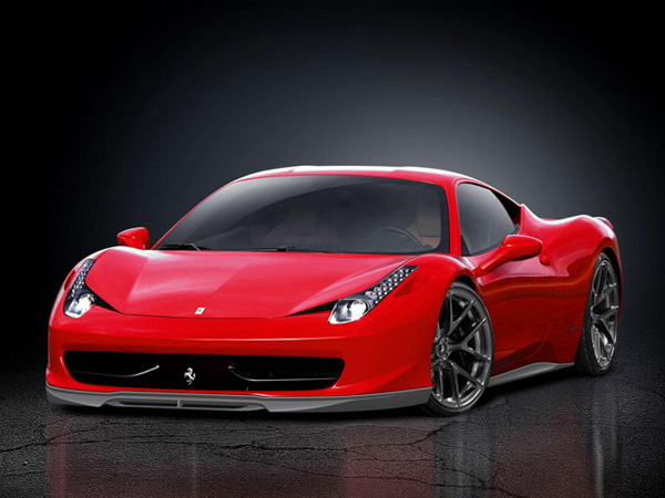 Ferrari 458 получил стайлинг-пакет от Vorsteiner