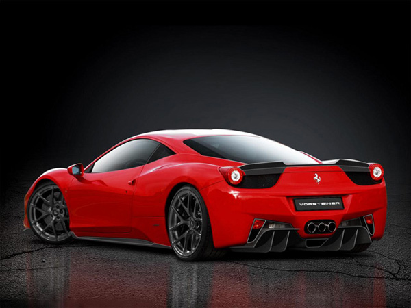 Ferrari 458 получил стайлинг-пакет от Vorsteiner