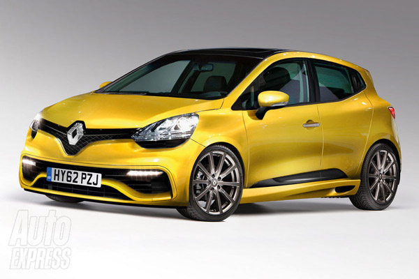 Первые фотографии нового Renault Clio RS