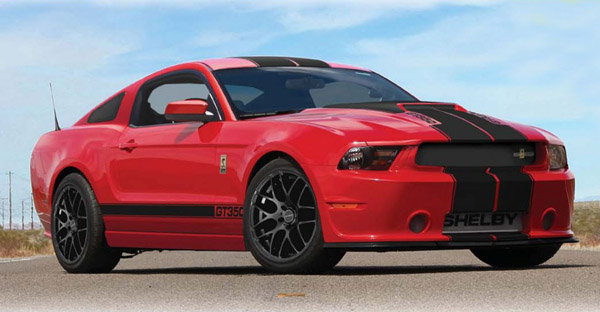 Shelby показал пакет GT350 для Ford Mustang 2013