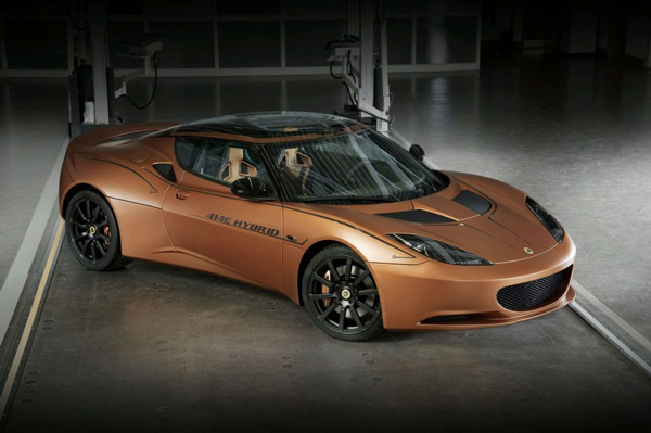 Lotus представил прототип Evora 414E Hybrid