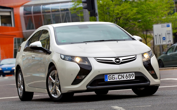 Opel Ampera - самый продаваемый электромобиль