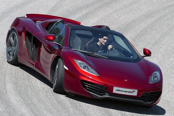 McLaren MP4-12C получил открытый кузов Spider