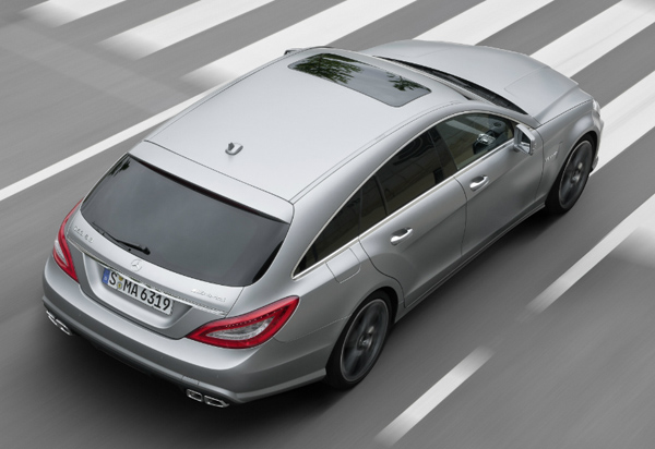 Mercedes CLS63 AMG Shooting Brake - новые данные