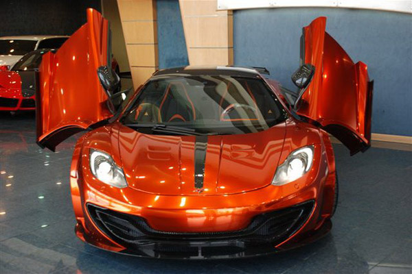 Особый Mansory McLaren MP4-12C попал в Абу-Даби 